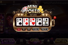 Mini Poker Gemwin – Phiên bản quay hũ rút gọn cực hấp dẫn